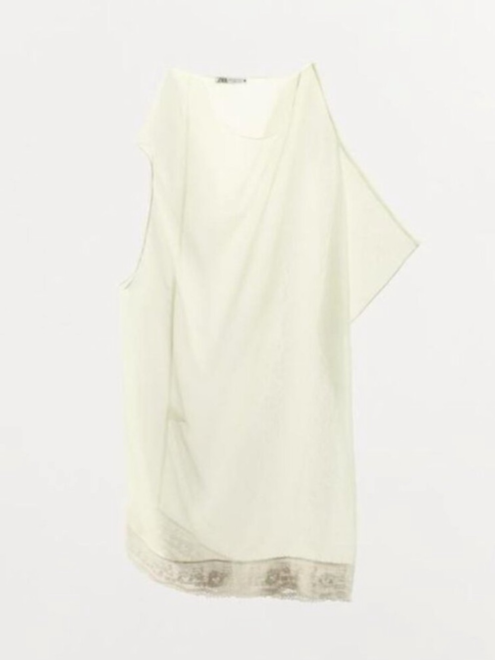 ZARA ORGANZA LACE TOP